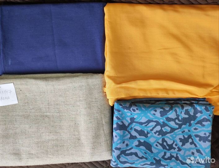 Отрезы ткани СССР, шитье, кружево