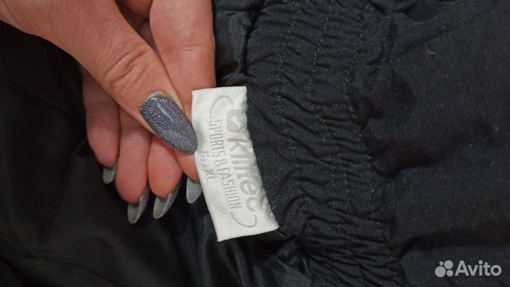 Зимние штаны с подтяжками