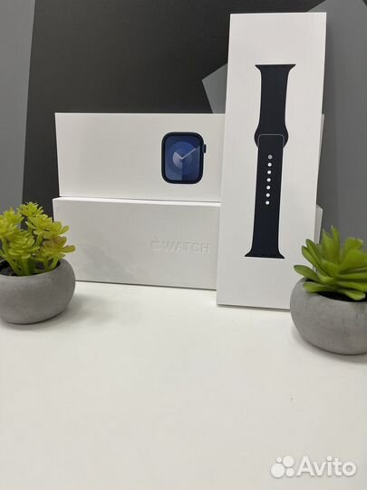 Новые Apple Watch Series 9 45mm Midnight (Чёрный)