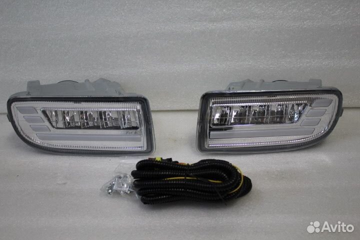 Land Cruiser 100 LED Туманки диодные дхо K1HA3