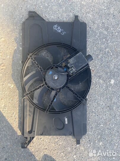 Вентилятор охлаждения ford focus 2