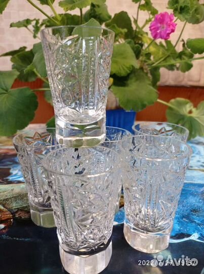 Хрустальные стопки