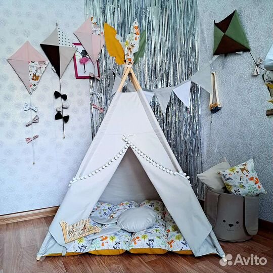 Детская палатка, вигвам, шалаш, домик в детскую