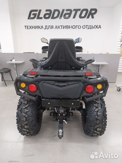 Квадроцикл aodes Pathcross ATV800L EPS серый с НДС