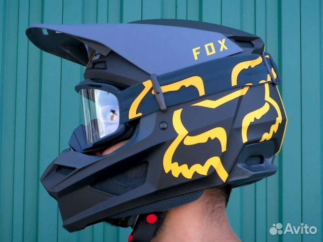 Мотошлем кроссовый fox v1 Matte Helmet