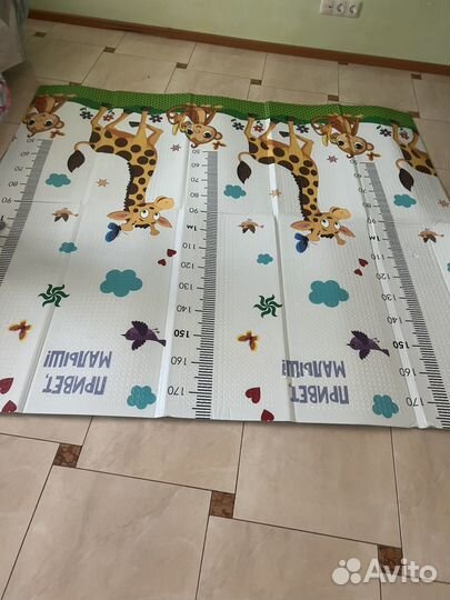 Складной детский коврик