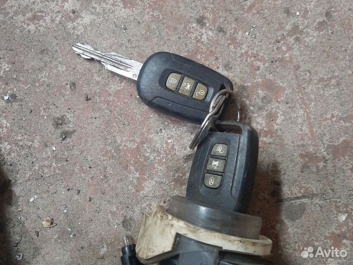 Комплект эбу Шевроле Каптива 3.2 АКПП, с замком