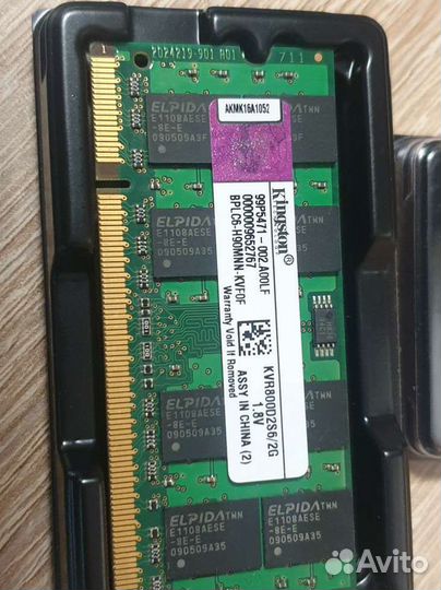 Оперативная память ddr2 для ноутбука 2 gb б/у