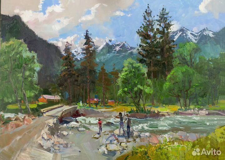 Пейзажи Архыза. Кисти Анны Давыдченко