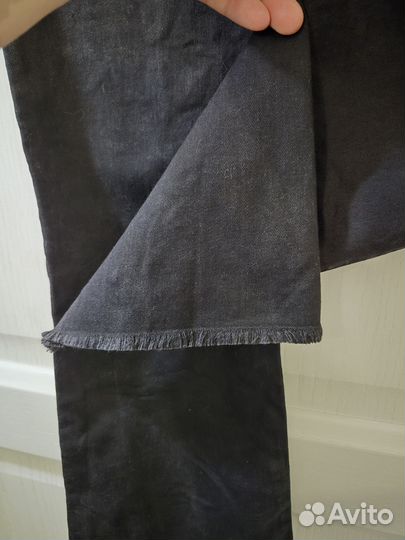 Джинсы zara клеш Euro 38 (S) серый