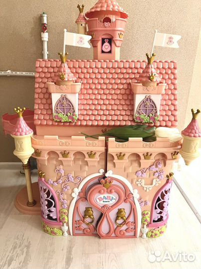 Игрушка Замок Baby Born дом, кухня hello kitty, ло