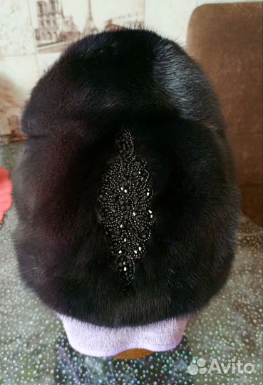 Шапка норковая женская