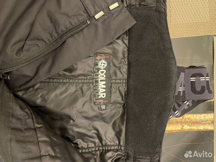 Горнолыжные теплые черные мужские штаны Colmar р.5