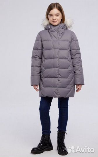 Куртка/ пуховик/пальто зимнее 140
