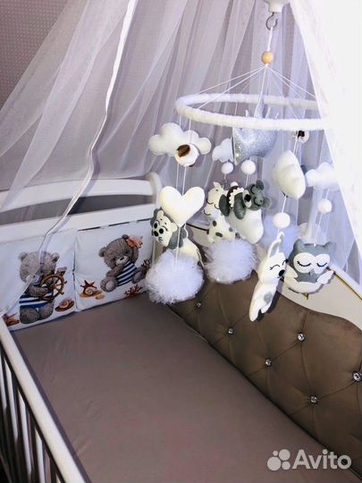 Постельное белье в детскую кроватку