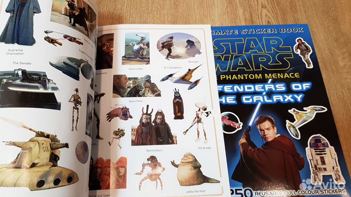 Наклейки по фильму Звёздные войны: Эпизод 1