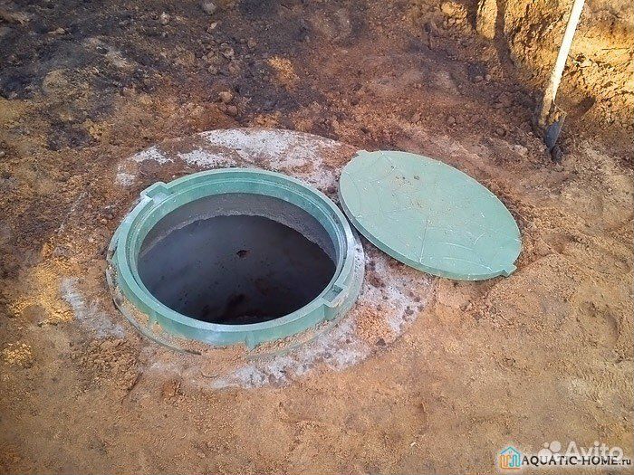 Устройство септиков под ключ из бетонных колец