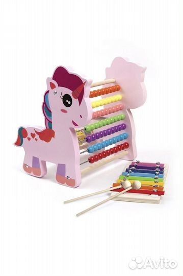 Игрушка ксилофон единорог
