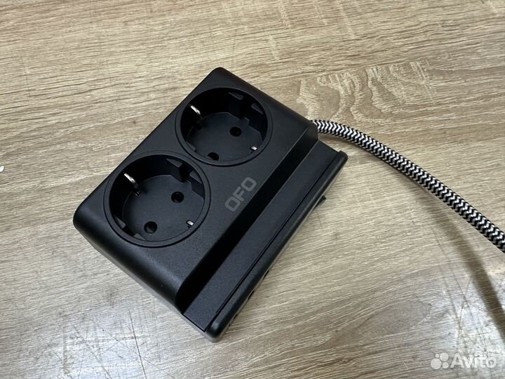 Сетевой фильтр ofopro на 2 гнезда/розетки