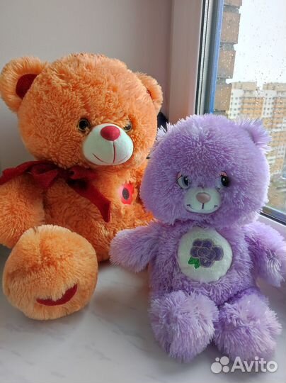 2 друга - мягкие игрушки медвежата из сказки