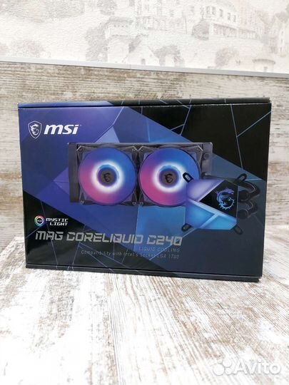 Водяное охлаждения MSI MAG coreliquid С240