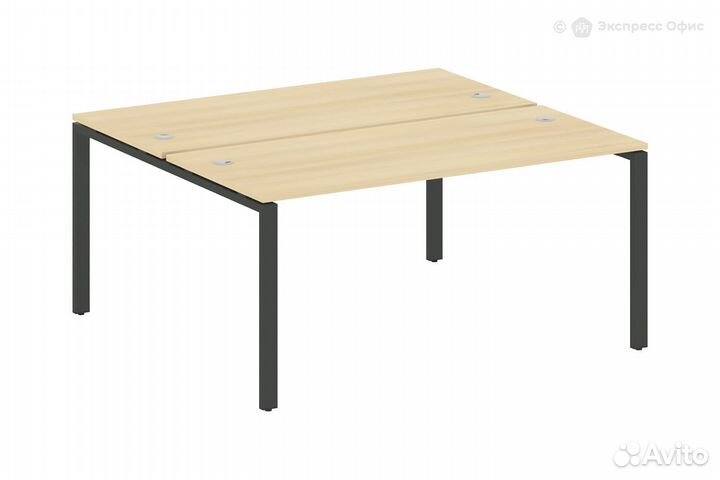 Стол-бенч двойной Metal system style бп.рас-сп-2.4