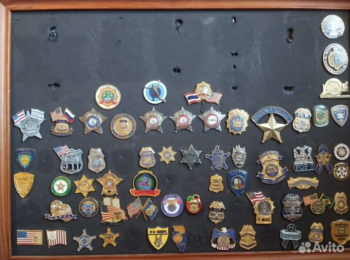 Знаки полиции и спецслужб США