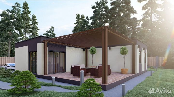 Дом 151,52 м² на участке 10 сот