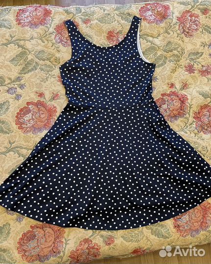Платье летнее в горошек