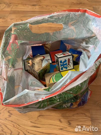 Кубики детские (пакет)