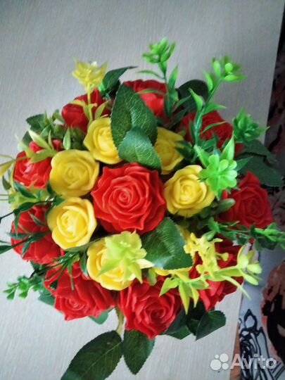 Букеты из мыла ручной работы