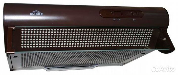 Вытяжка elikor davoline 60П-290-пзл коричневый