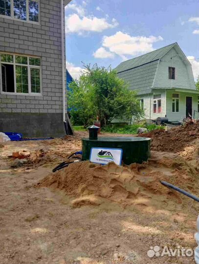 Установка септика / Септик под ключ с гарантией