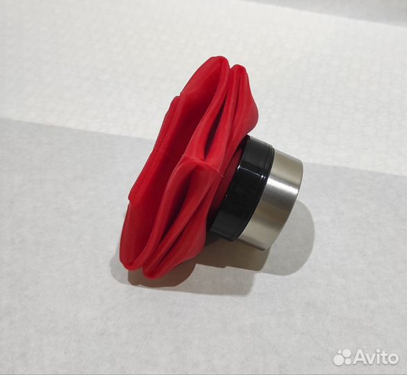 Силиконовая складная красная бутылка 700 мл