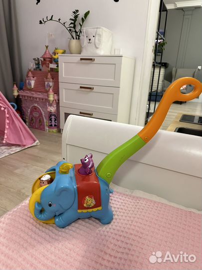 Каталка слон циркач Kiddieland Toy