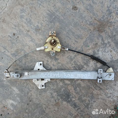 Стеклоподъемник механический задний правый Accent