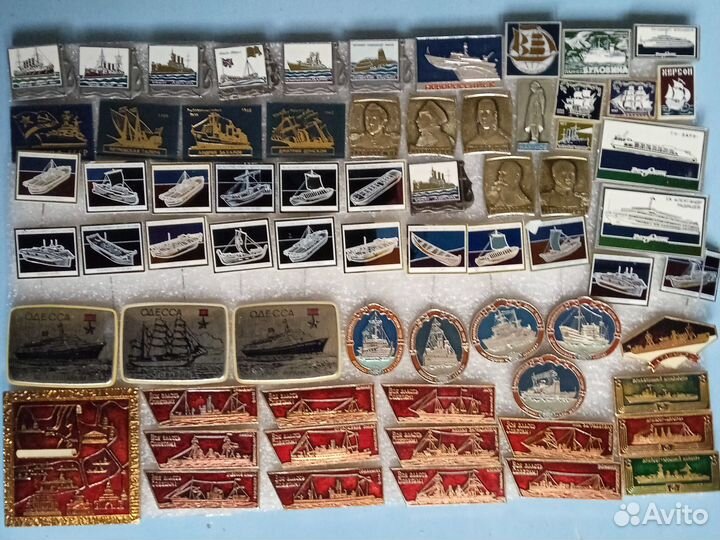 Значки по теме Флот