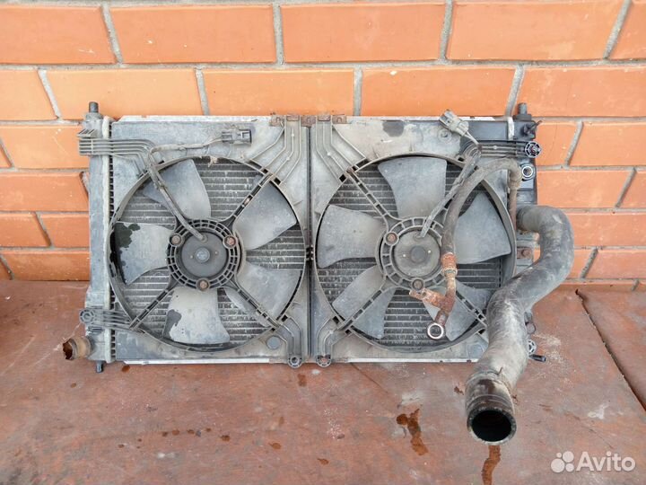 Радиатор основной на даево леганза 2.0л