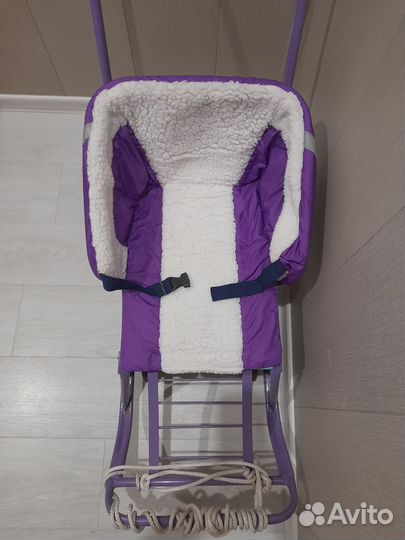 Детские санки на колесах