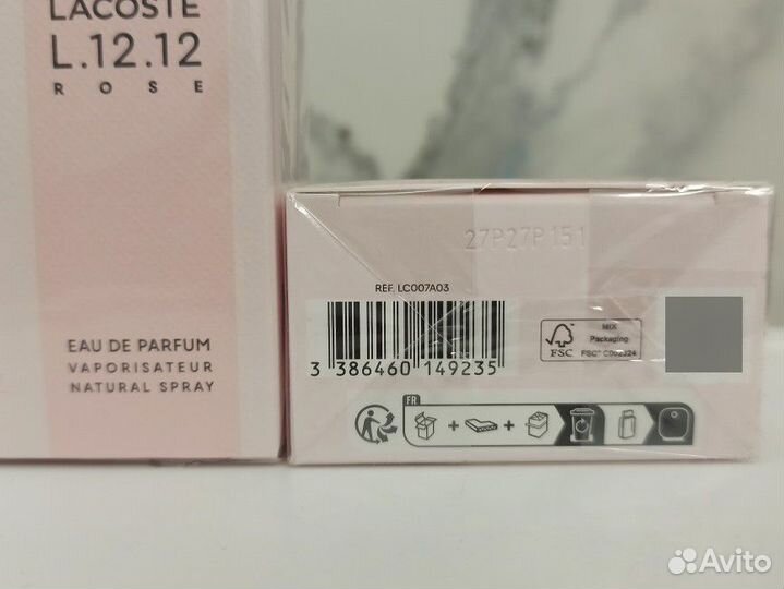 Lacoste L.12.12 Rose 35ml