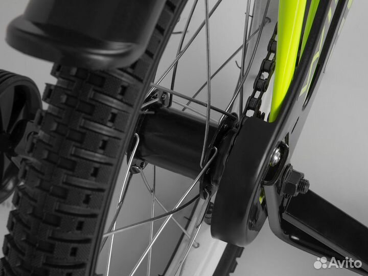 Велосипед sitis wind 16 (2023) Green-Black Gel182