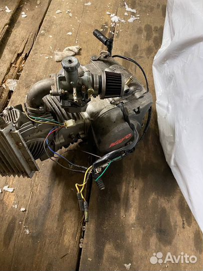 Двигатель мотор на питбайк kayo