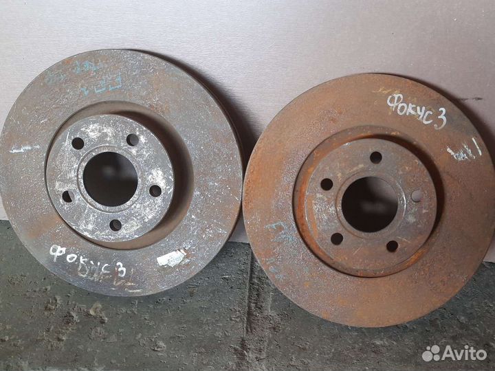 Передние тормозные диски ford focus 3