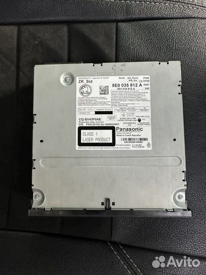 Магнитола bolero skoda octavia a7