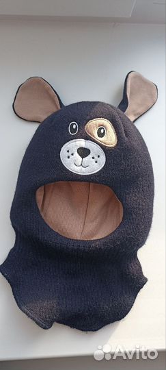 Шапка шлем зимний 46 48 новый