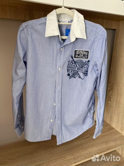 Рубашка для мальчика новая 152