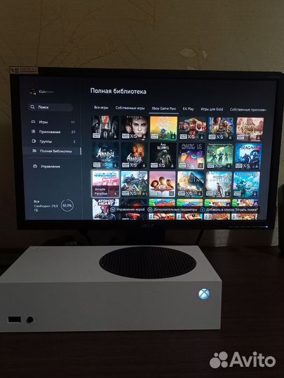 Xbox Series S с подпиской Gamepass