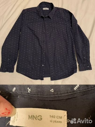 Одежда на мальчика 134-146, рубашки и толстовки