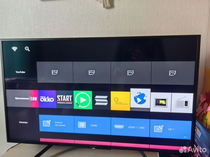 Телевизор 43 дюйма Sony KDL-43WG665