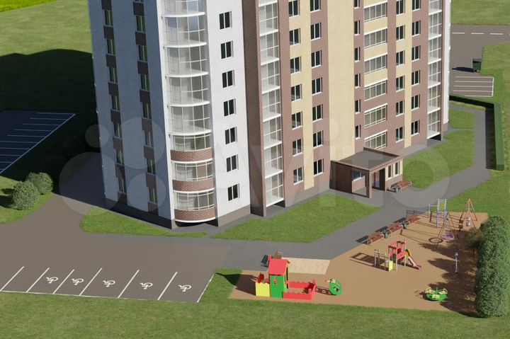 2-к. квартира, 62,6 м², 3/10 эт.